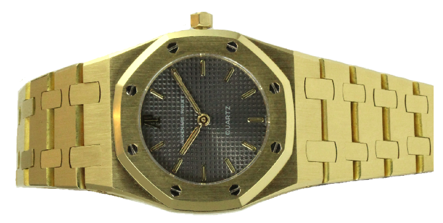 Audemars Piguet Royal Oak 6007BA Ladies Quartz Yellow gold 26mm - Trade ...