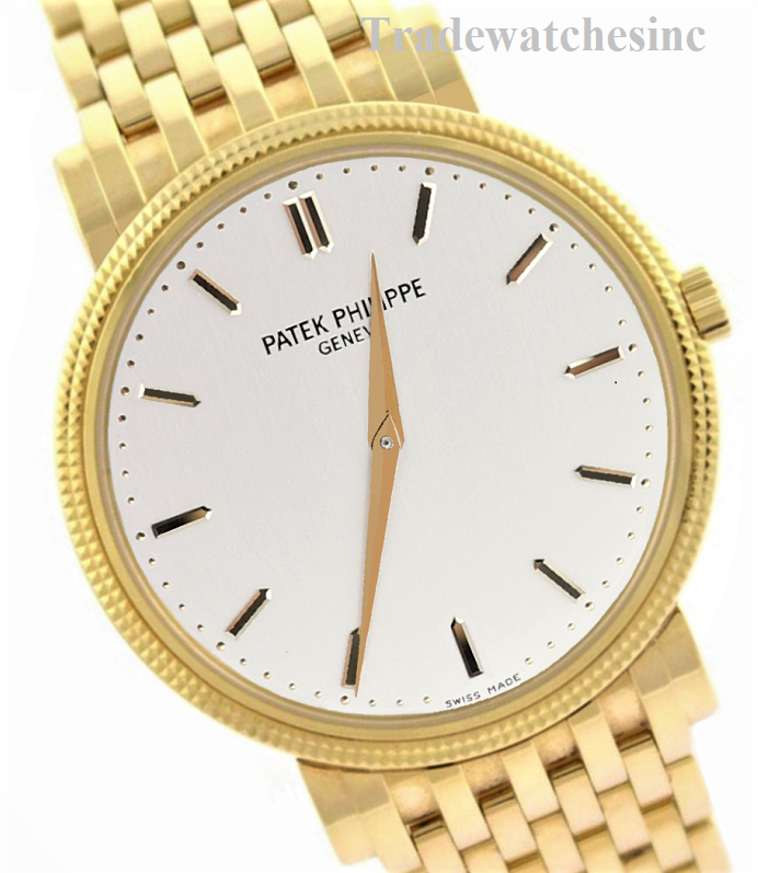 Patek Philippe Calatrava Automatic Yellow Gold Mens Watch 5120