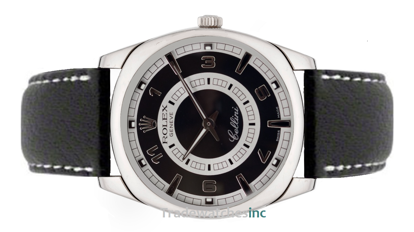 Rolex Cellini Danaos 4243 White Gold 39mm - Trade Watches Inc.