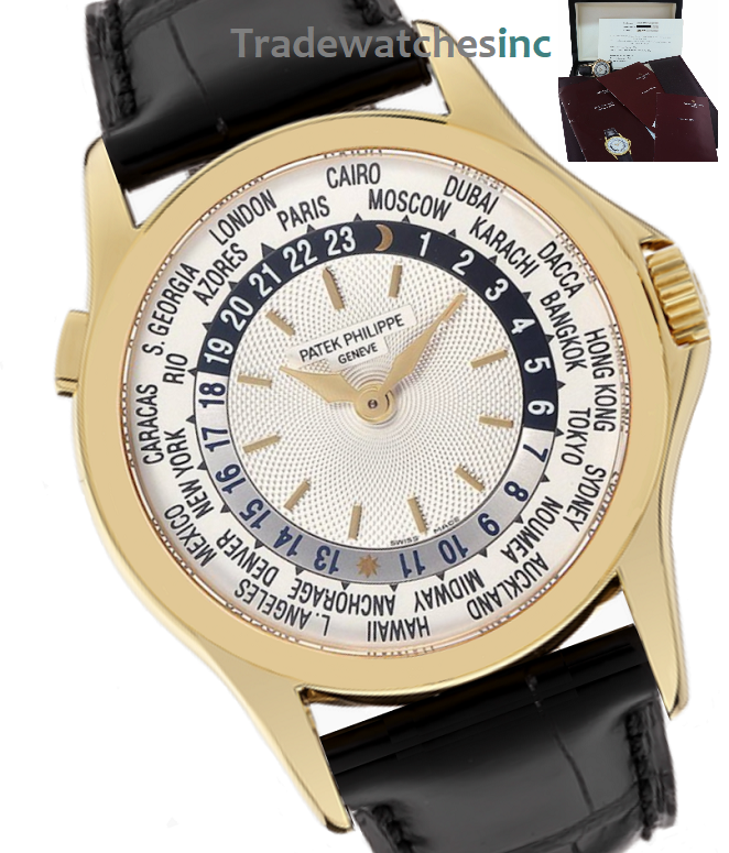 Patek Philippe World Timer White Gold Ref 5110G