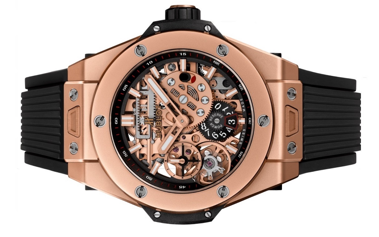 Hublot Big Bang Meca-10 King Gold Automatic 45mm 18k Rose Gold Skeleton  Dial 414.OI.1123.RX 2EPX05 - Beverly Hills Watch