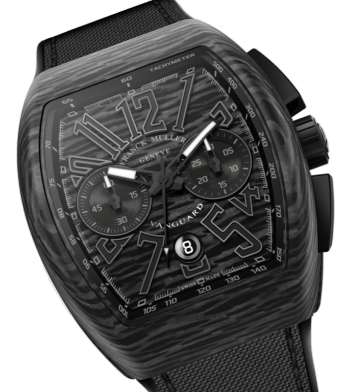 Franck Muller Vanguard Black Carbon Chronograph V 45 CC DT CARBON NR NR 
