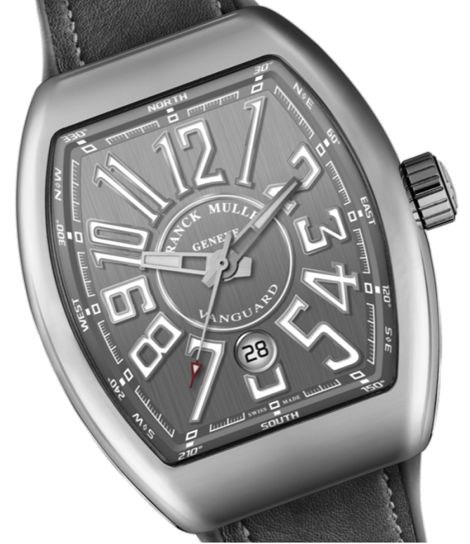 Franck Muller Vanguard Gray Titanium Automatic V 45 SC DT TT AC GR GR