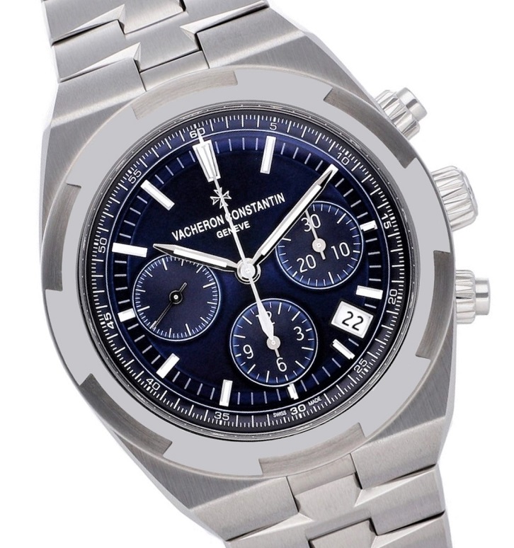 Vacheron Constantin Overseas Chronograph Automatic Blue Dial Men's